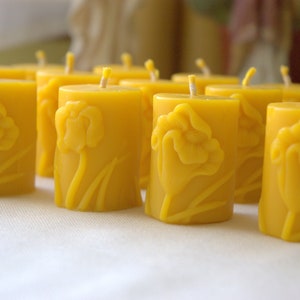 Votivkerzen, Candlemas Votivkerzen, Votivkerzen, Bienenwachskerzen, katholische Kerzen, Geschenkkerzen, Dekorkerzen