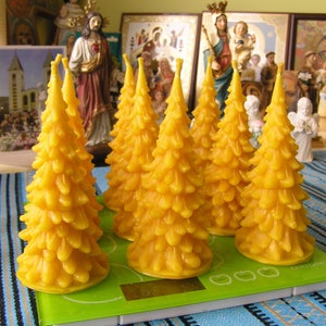 Christmas candles, beeswax candles, Christmas gift, candles for gifts