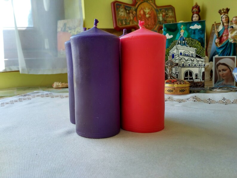 pillar candles candles for Advent beeswax pillar candle Christmas candles Advent candles Advent beeswax candles Advent pillar candles