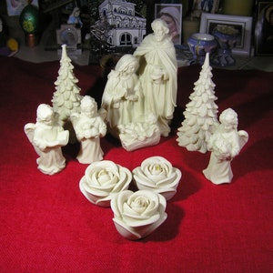 Nativity set , Christmas Nativity , Nativity scene , manger scene , Nativity set scene , Holy Family , Christmas decor , Christmas gift