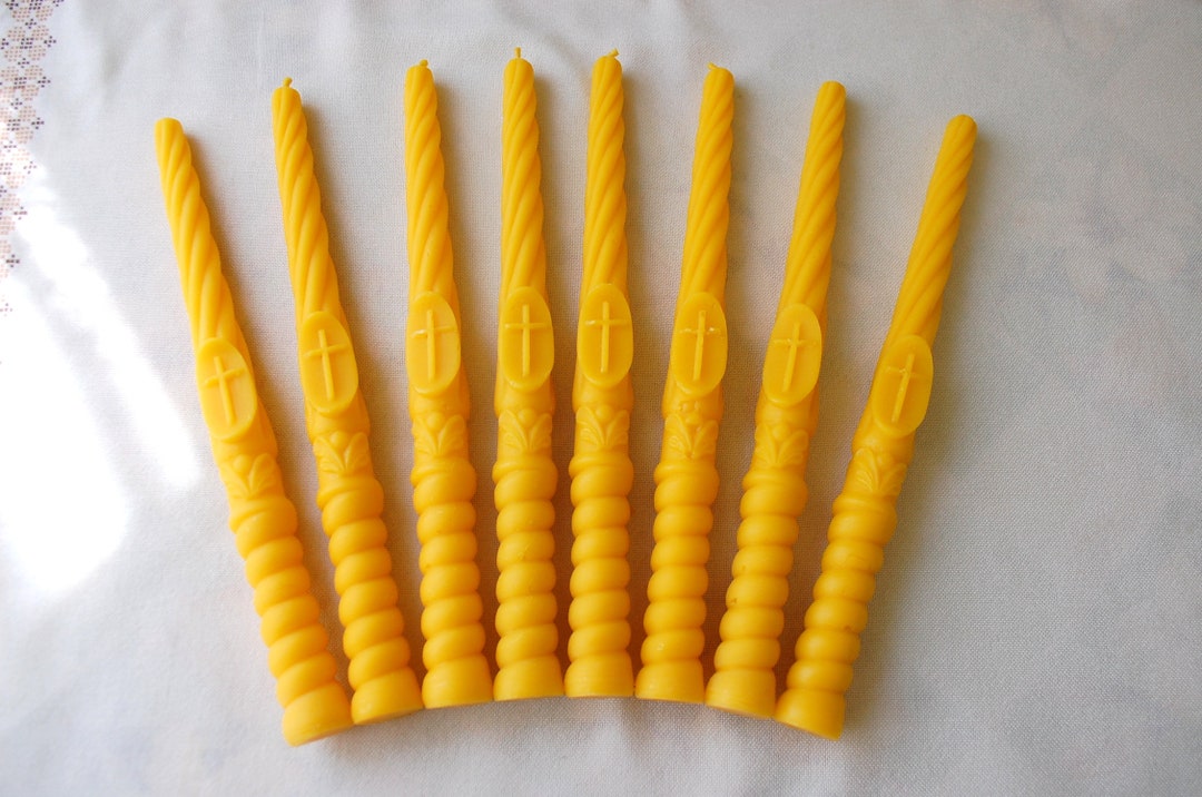Baptismal Candles, Wedding Candles, Christening Candles, Beeswax