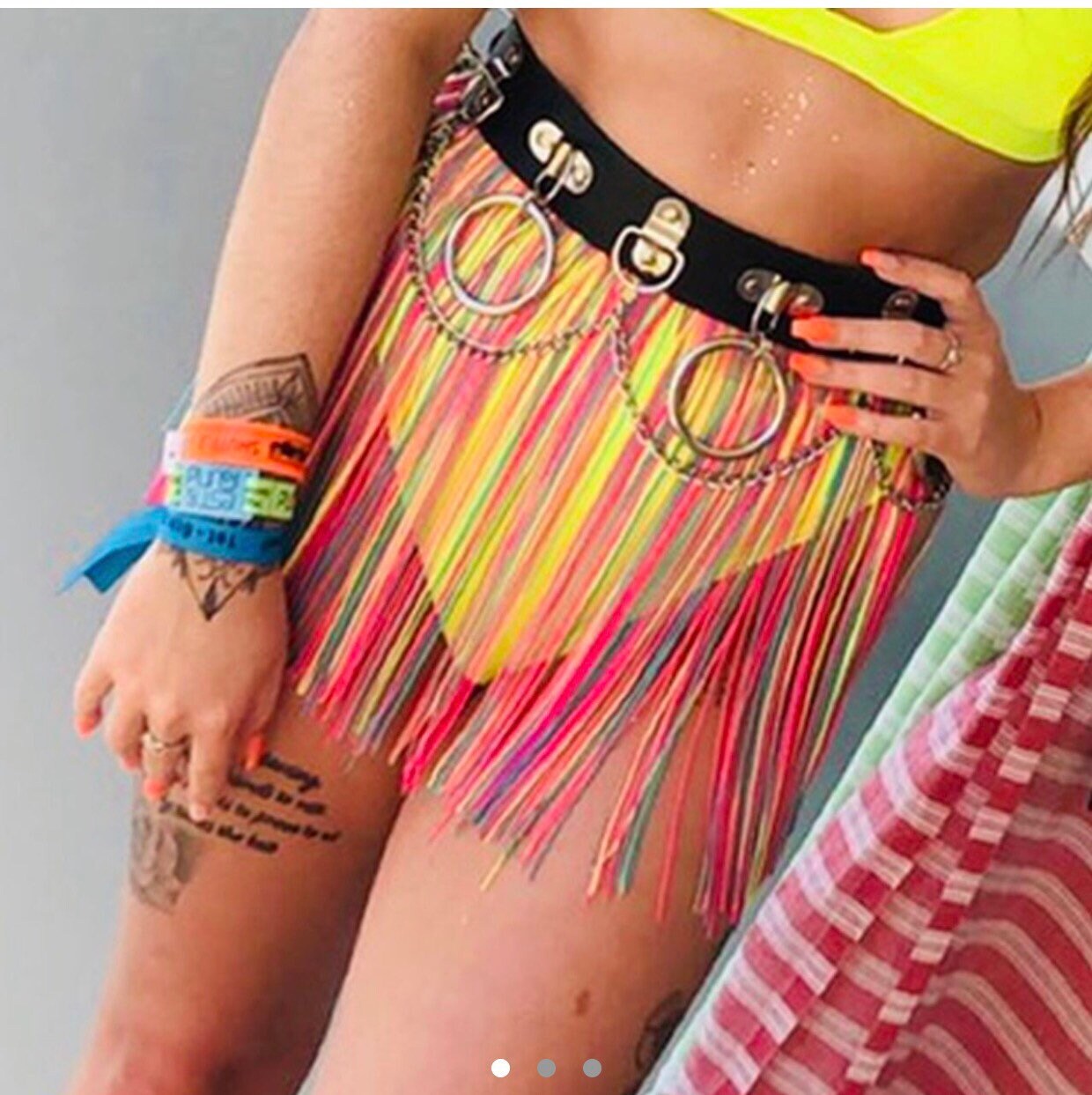 Multi Colour Rainbow Festival Fringe 