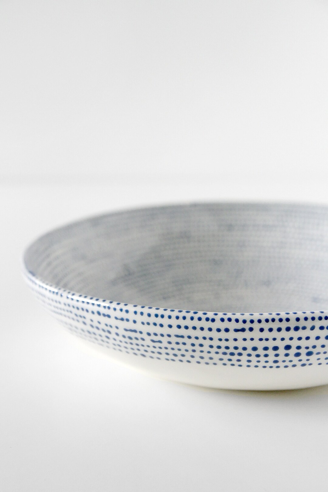 Handmade Serving Bowl - Ceramic Pasta Bowl - Pottery Salad Bowl ...