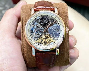 PP skeleton automatic watch