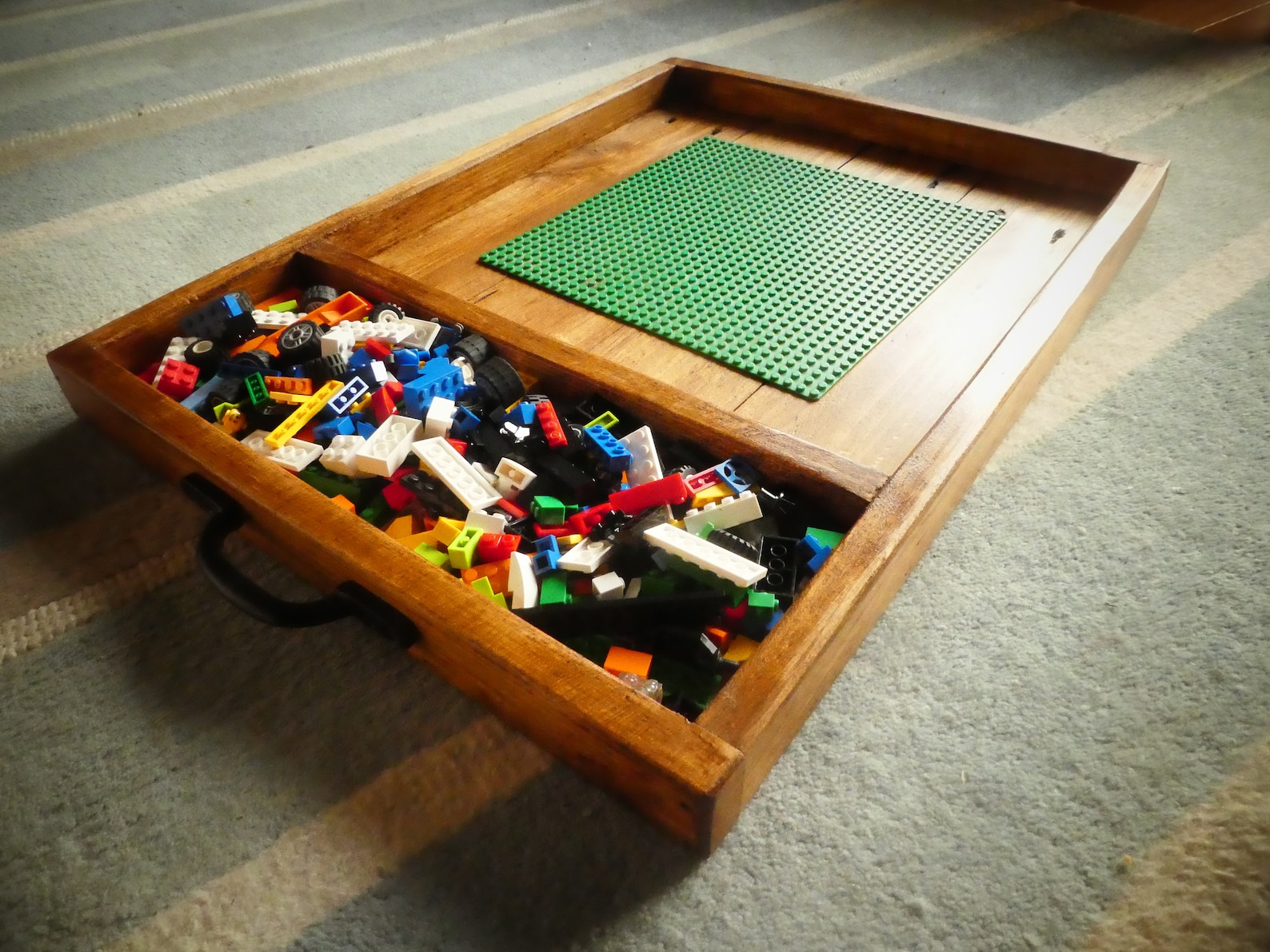 Rustic Reclaimed Wooden Lego Tray / Lego Storage / Lego Brick Etsy