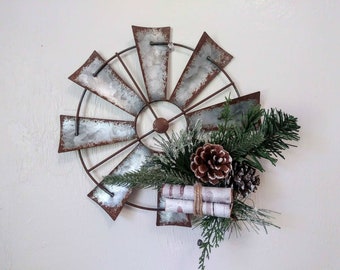 farmhouse christmas windmill wall decor rustic wall decor rustic home decor living room decor country christmas metal windmill winter - Farmhouse Christmas farmhouse christmas windmill wall decor rustic wall decor rustic home decor living room decor country christmas metal windmill winter - Farmhouse Christmas