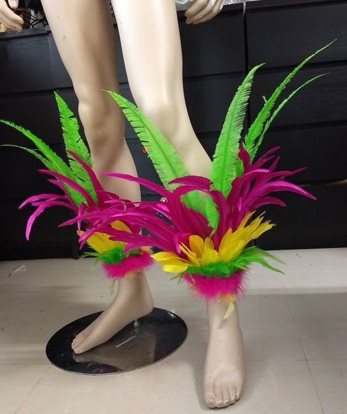 Male Samba Costume Set Feather Piece Parade Feather Fantasy Fest ...