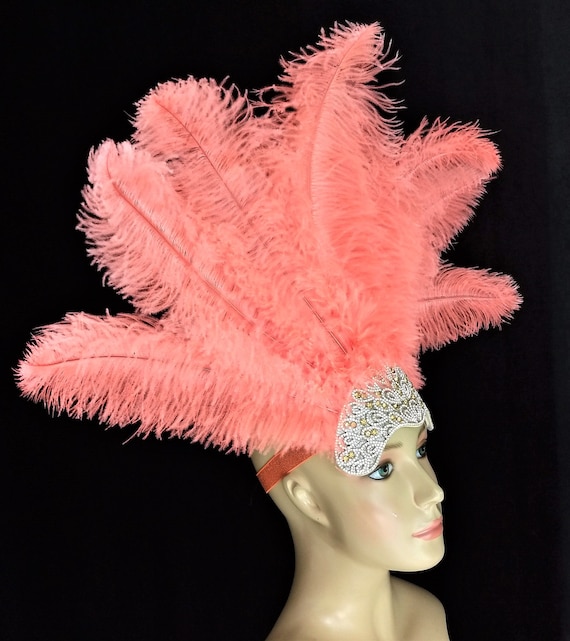 New Crystal Carnival Feather Headdress 