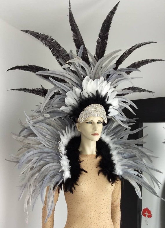 Buy Peacock Carnival Costume Feathers Samba Costume Angel Wings Fantasy  Fest Carnival Showgirl Set Hora Loca Online in India 