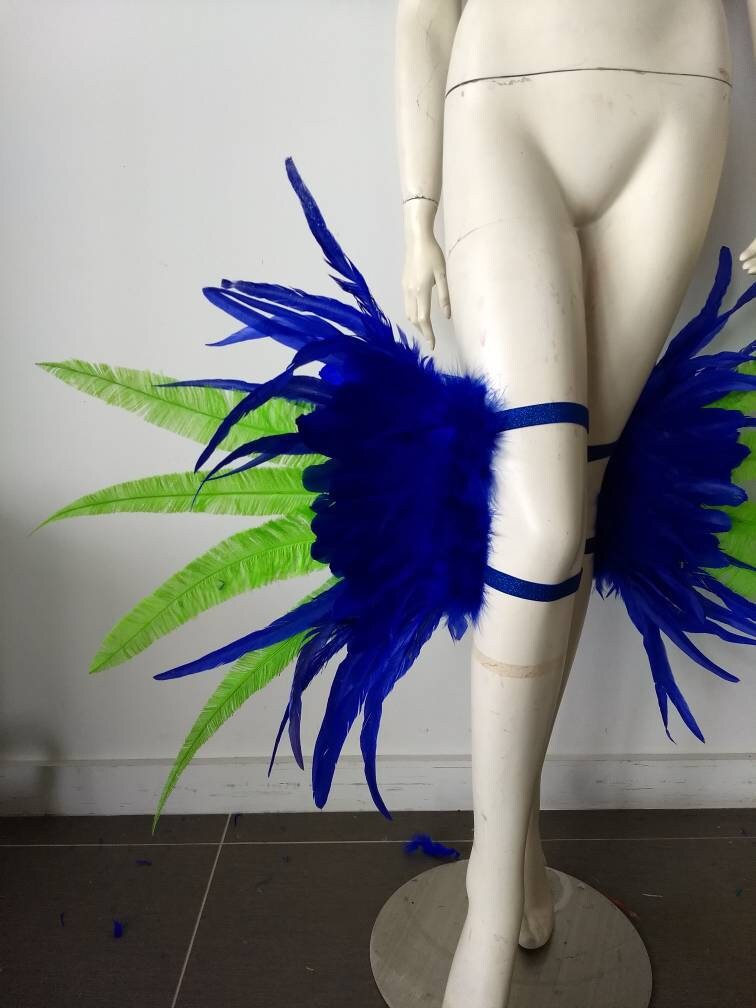 Samba Costume Feather Piece Angel Wings Feather Fantasy Fest Carnival ...