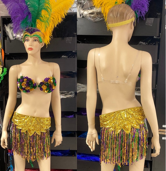 sexy mardi gras lingerie Ballerina Dancer Kings Day Vest Bra Adults' Women's Sexy Costume Carnival  Performance Stage Carnival Masquerade Mardi Gras Easy Carnival Costume 2026