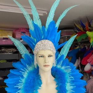 Samba Costume Feather Piece Angel Wings Feather Fantasy Fest Carnival ...