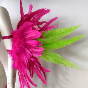 Samba Costume Feather Piece Angel Wings Feather Fantasy Fest Carnival ...