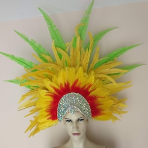 Samba Costume Feather Piece Angel Wings Feather Fantasy Fest Carnival ...