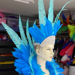 Samba Costume Feather Piece Angel Wings Feather Fantasy Fest Carnival ...