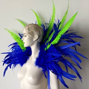 Carnival Costume Feathers Rhinestone Samba Costume Angel Wings Fantasy Fest  Carnival Showgirl Set Hora Loca 