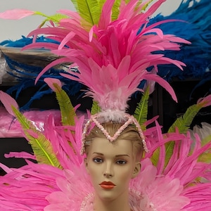 Samba Costume Feather Piece Angel Wings Feather Fantasy Fest Carnival ...