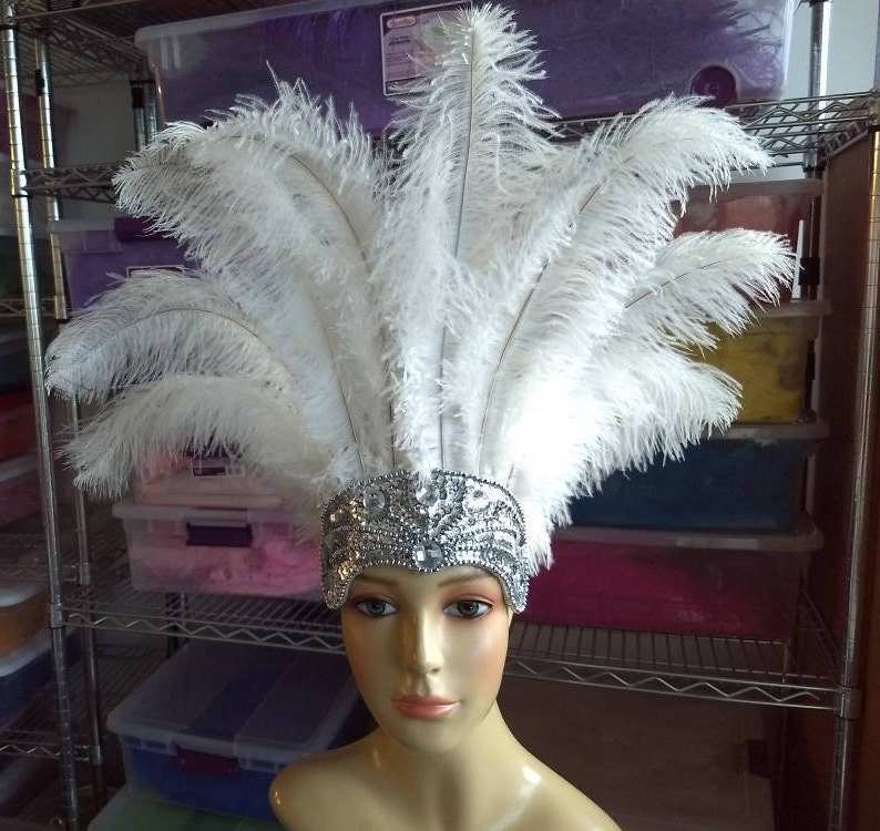 Any Color Carnival Feather Headdress 