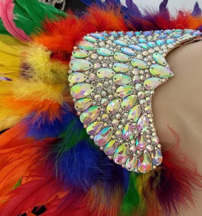 Costume Donna Arcobaleno Per Carnevale - Fantasia E Colore Per La Tua Festa