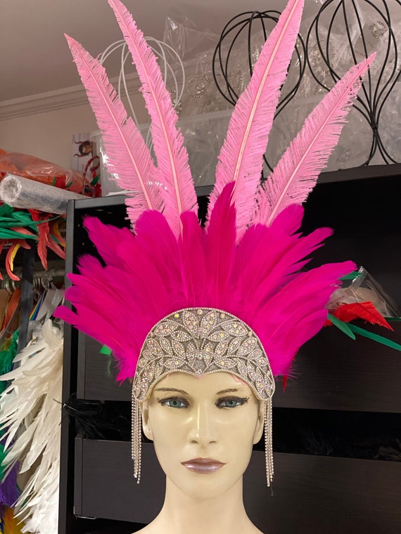 flamingo costume headpiece