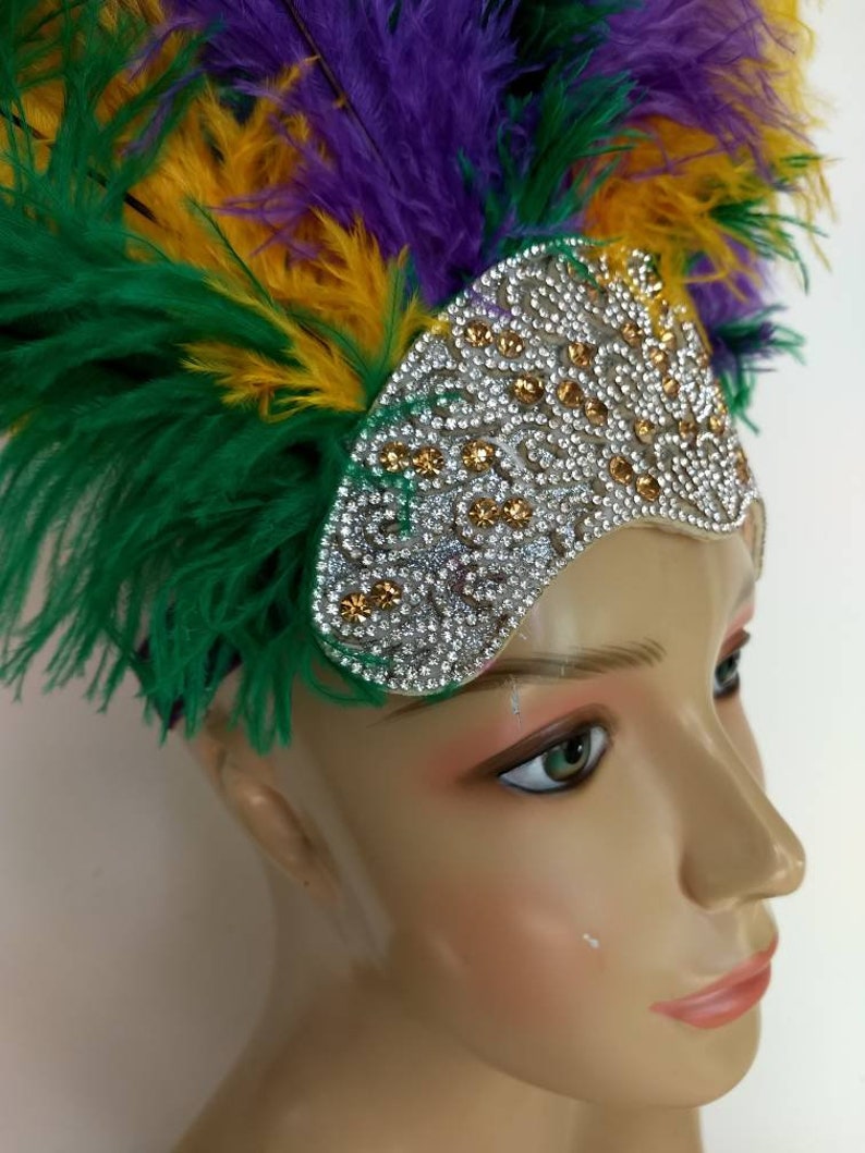 mardi gras headdress