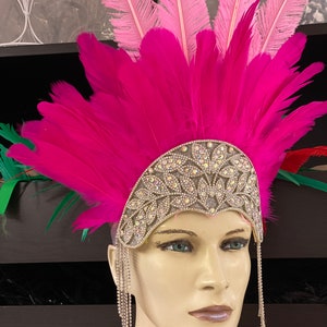 Pnk Flamngo Headpece, Headband Flamngo, Head Decoraton Accessores - View #7