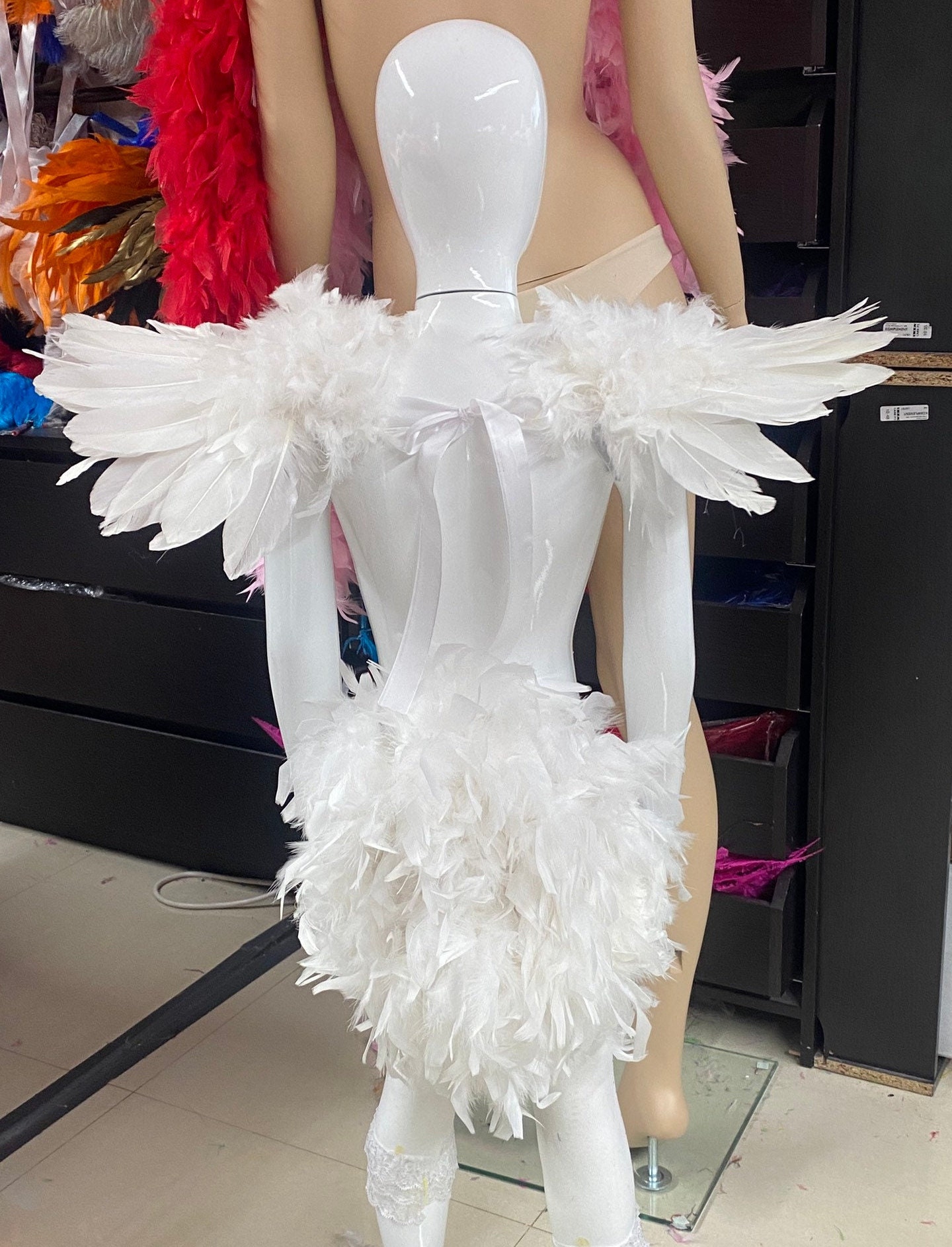 Swan Costume White Chicks Australia