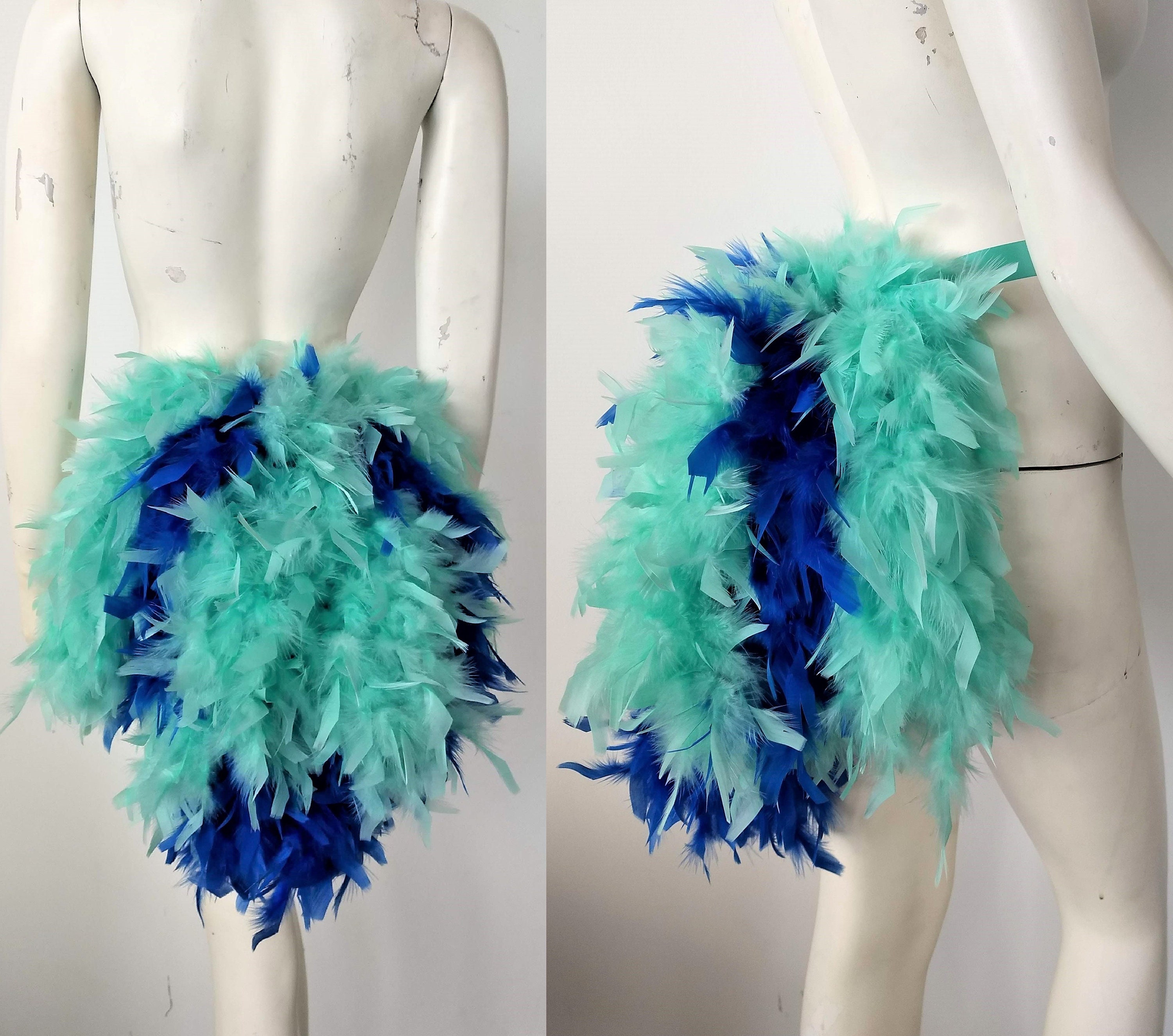 how to draw a feather boa