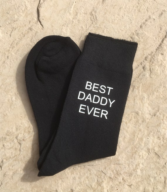 daddy's first christmas socks