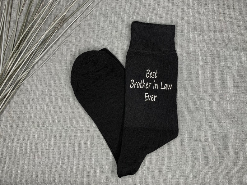 Best Brother in Law Ever Socks Mens Vinyl Printed Socks - Etsy UK