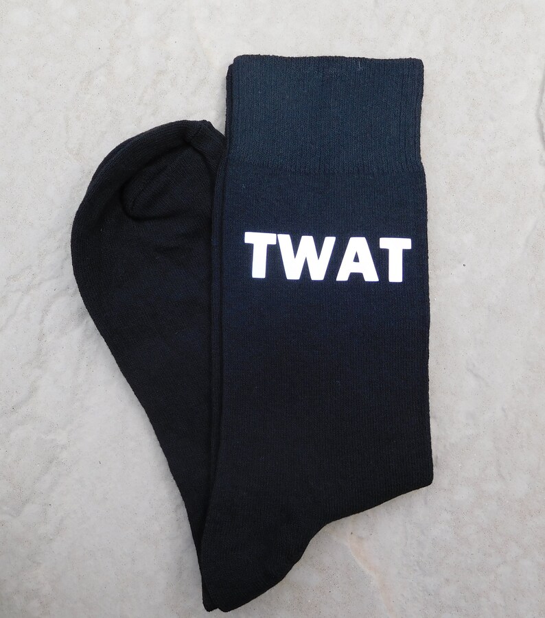 Rude Socks Twat Socks Joke Rude Insult Funny Gift Birthday A Cheeky Gift Novelty Socks