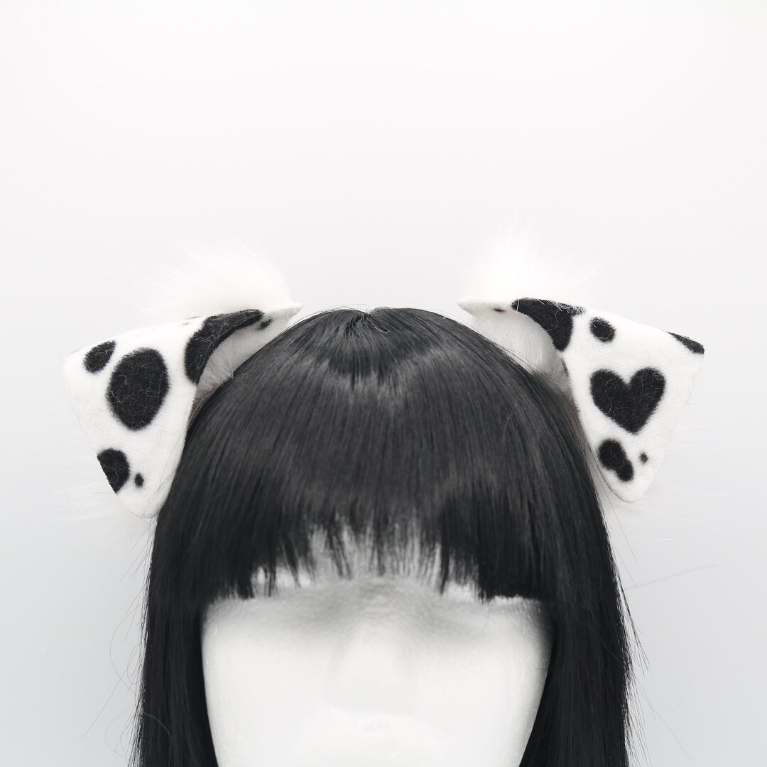 Dalmatian Puppy Ears - Puppy Dog Ears Headband, Neko Cat Ears, Faux Fur ...