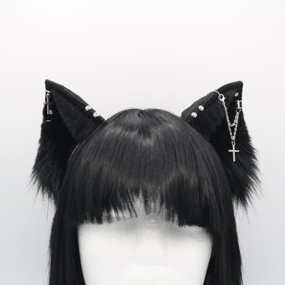 Black cat ears deals