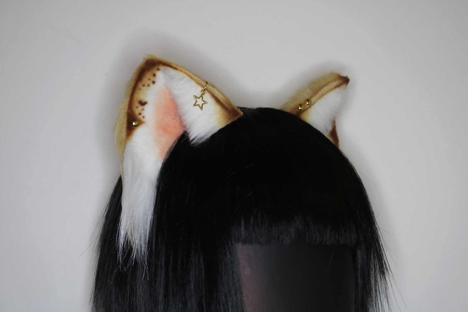 Brown Cat Ears Cat Ears Headband Cosplay Ears Petplay Etsy