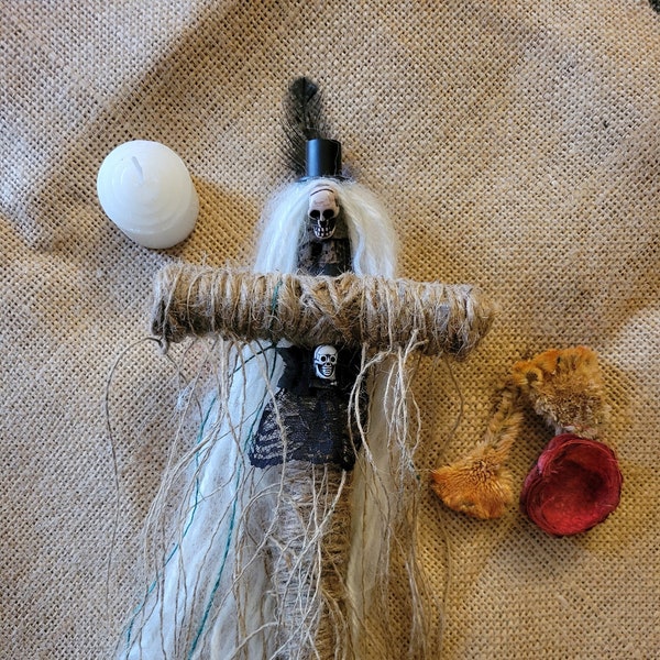 Rope Voodoo Doll, protection from malicious entities, gossip, negativity, harmful actions from others, protects at home or at work, blessed