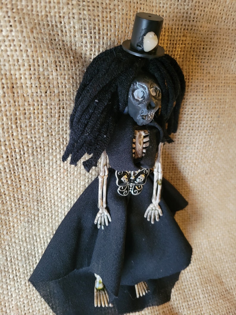 Voodoo Doll, protection while driving and from the unforeseen and unknown, hang in your car, hang above door, blessed and magical image 6