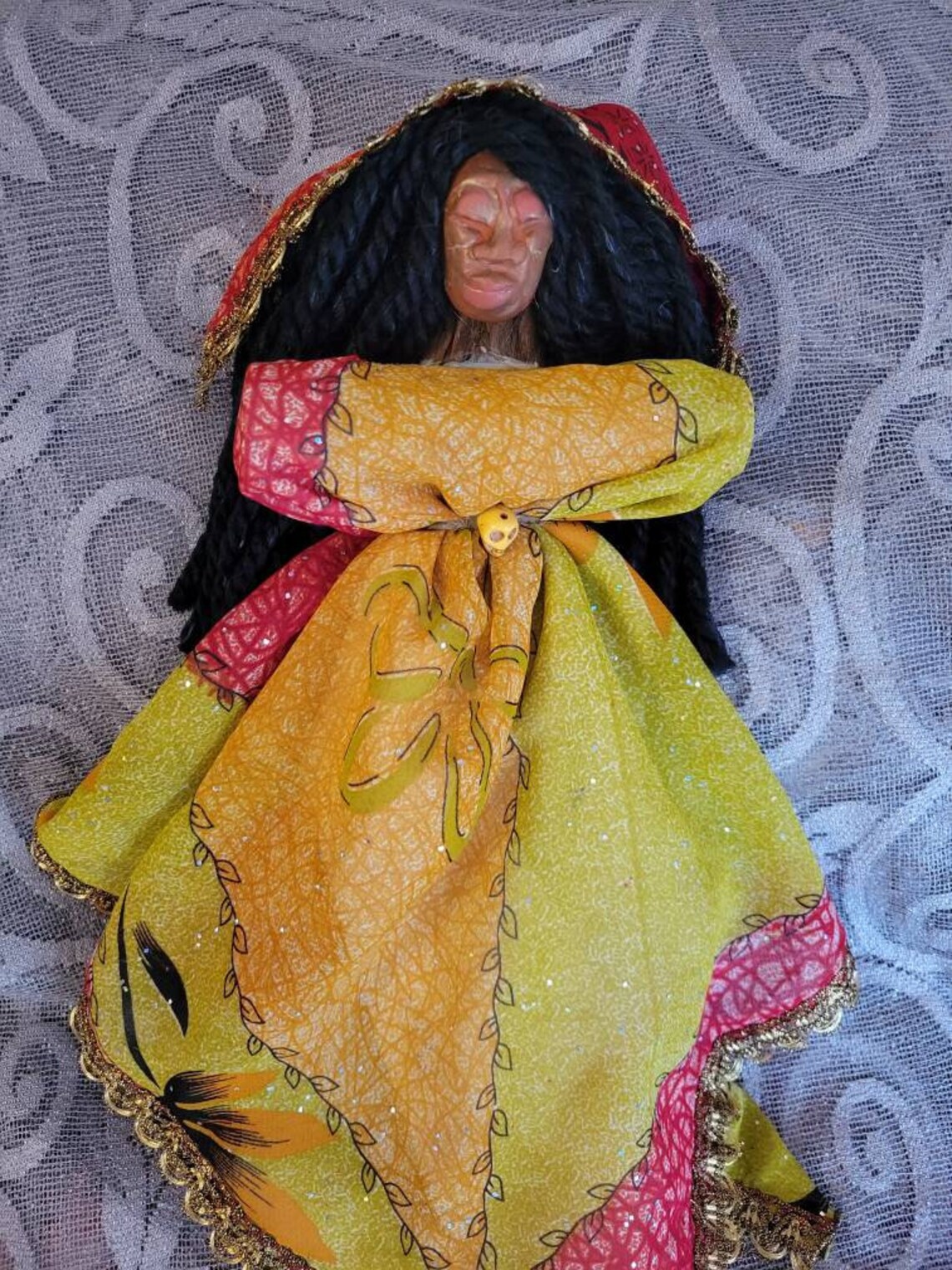 SALE Voodoo Doll Ayidaweddo the Loaof Fertilityrainbows Etsy