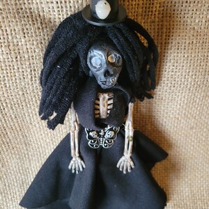 Voodoo Doll, protection while driving and from the unforeseen and unknown, hang in your car, hang above door, blessed and magical image 10