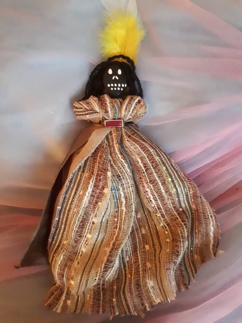 poppet creative spirit dance arts creative energy art doll non gender Authentic lovely one of a kind Voodoo Doll real