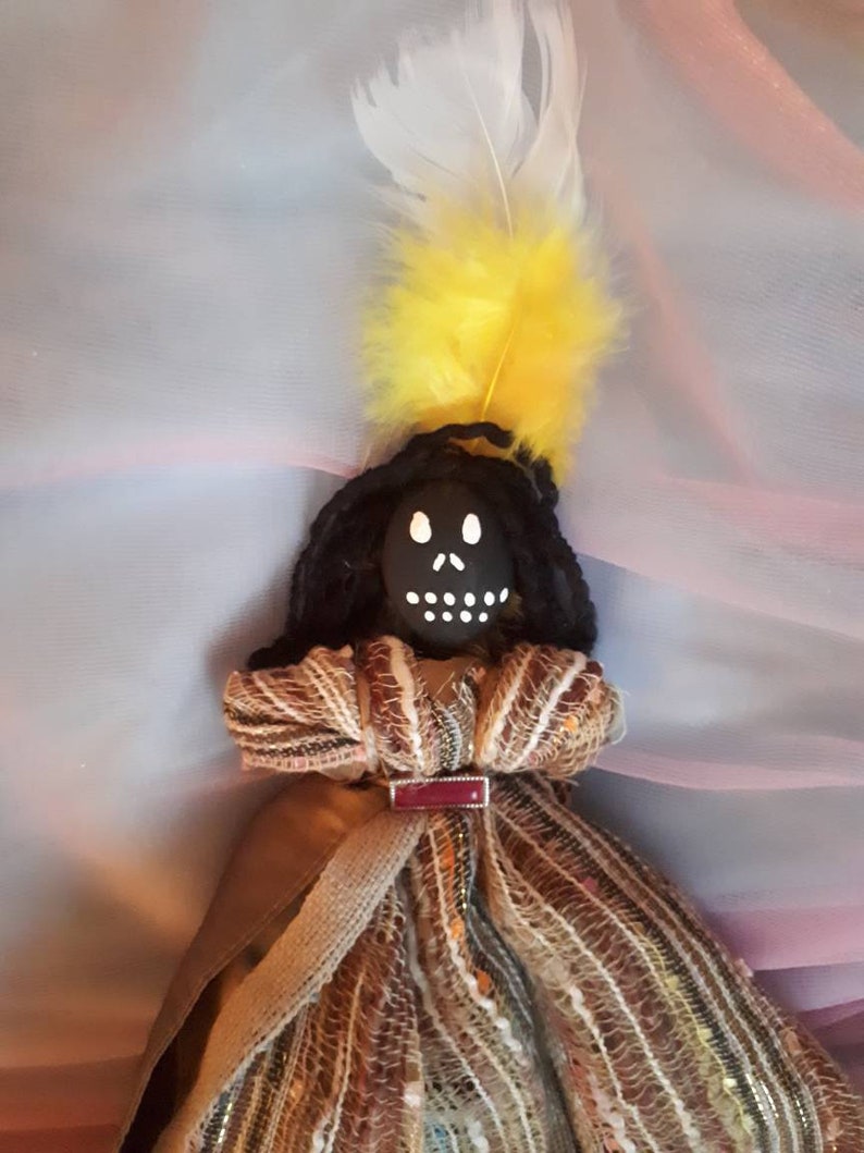 poppet creative spirit dance arts creative energy art doll non gender Authentic lovely one of a kind Voodoo Doll real
