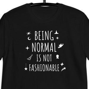 Being Normal T-Shirt graphic Shirt for unique people Quirkiness kinky Tee Short-Sleeve Unisex T-Shirt for Crazy original People Uncle Gift