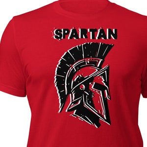 T-shirt casco Spartan Warrior per abbigliamento da palestra Bodybuilding Allenamento Esercizio Fitness Muay Thai TeeKick Box Arti marziali MMA Gymwear Camicia