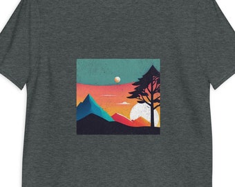 Wanderlust Camping Shirt, Adventure Nature Design
