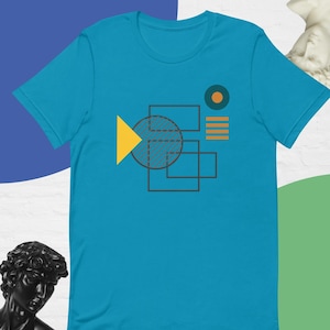 Graphic T-Shirt Abstract art Graphic Trendy Clothes with abstract graphic Aesthetic Gift Shirt Aesthetic Clothing Gift Graphic Lover Gift