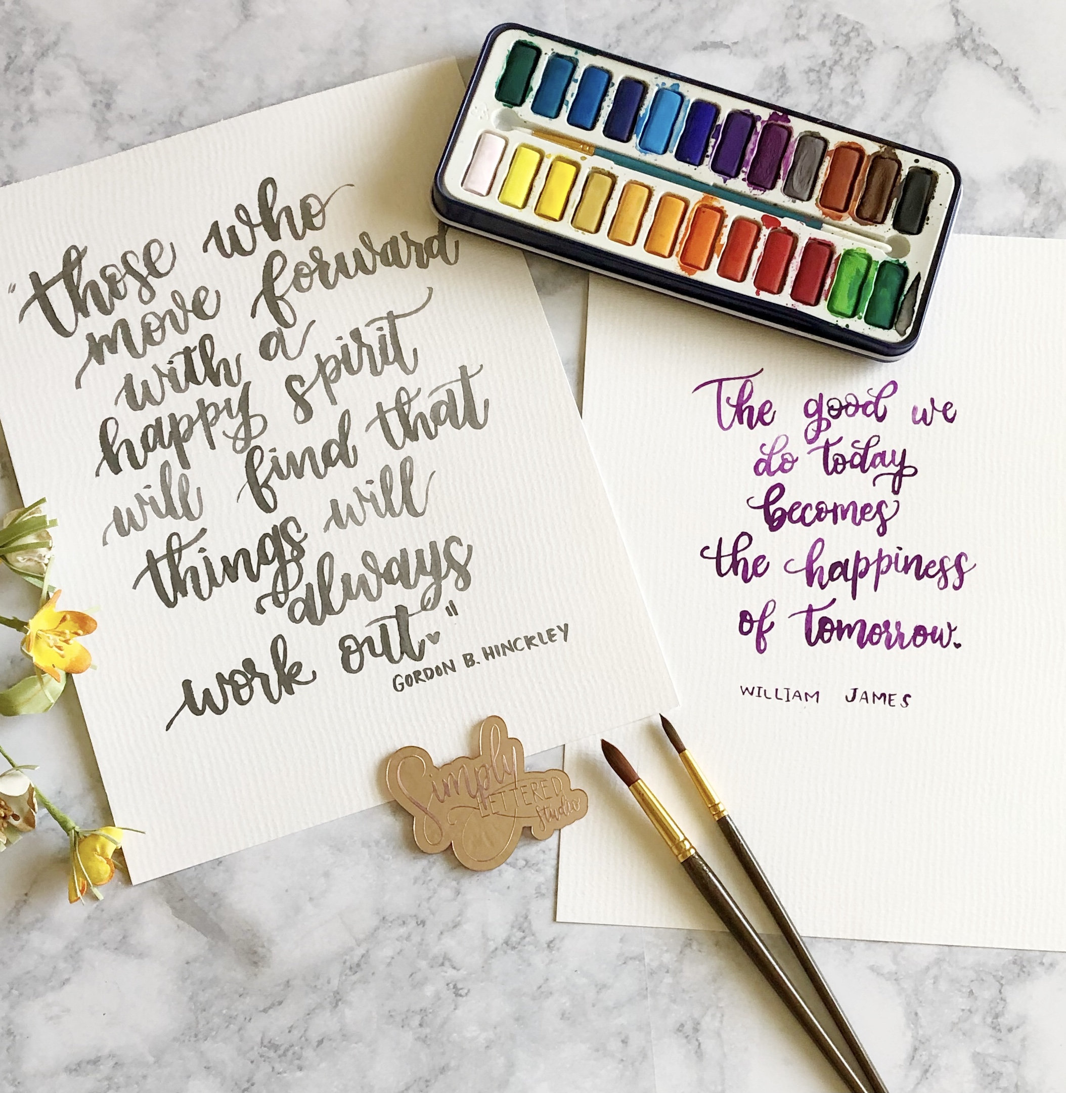 modern calligraphy quotes