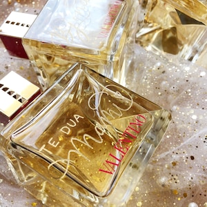 Engraved Perfume Bottle, Cologne Bottle Fragrance Engraving, Bridal Party Gifts, Mother's Day, Mother of the Bride, Proposals, Anniversary