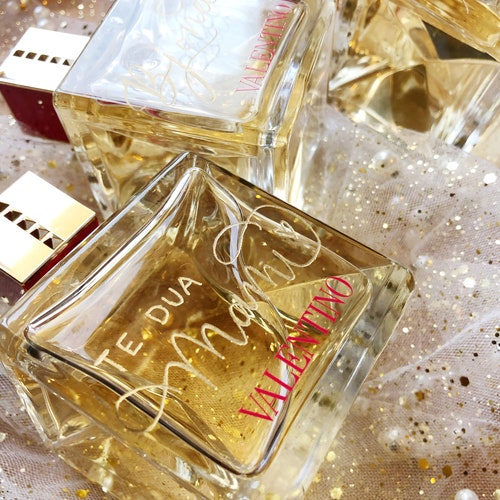 Engraved Perfume Bottle Fragrance Engraving Bridesmaid Etsy