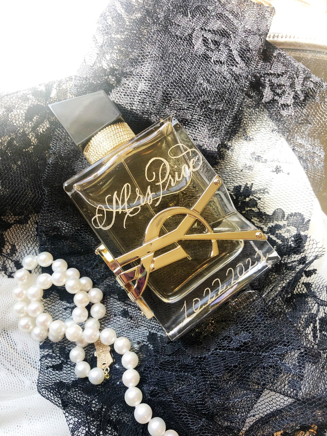 Engraved Perfume Bottle Cologne Bottle Fragrance Engraving Etsy