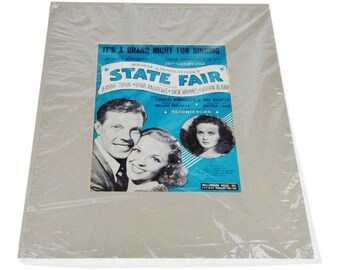 1943 - t's A Grand Night For Singing, Rogers & Hammerstein's State Fair Print Ad - Oklahoma Sheet Music