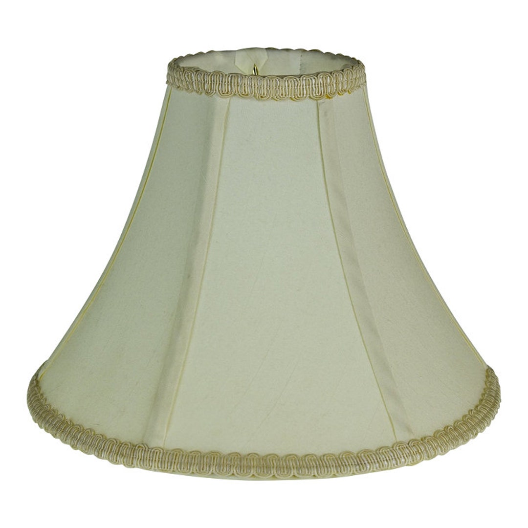 Vintage Fabric Bell Lamp Shade Etsy